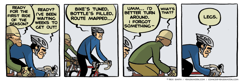 Something's Missing | Bicycle Comics - Yehuda Moon and the Kickstand Cyclery