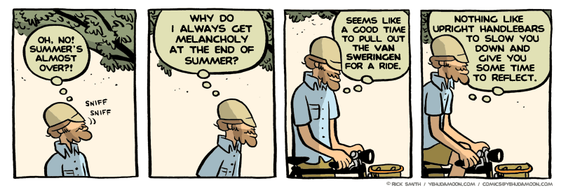 A Hint of Fall | Bicycle Comics - Yehuda Moon and the Kickstand Cyclery